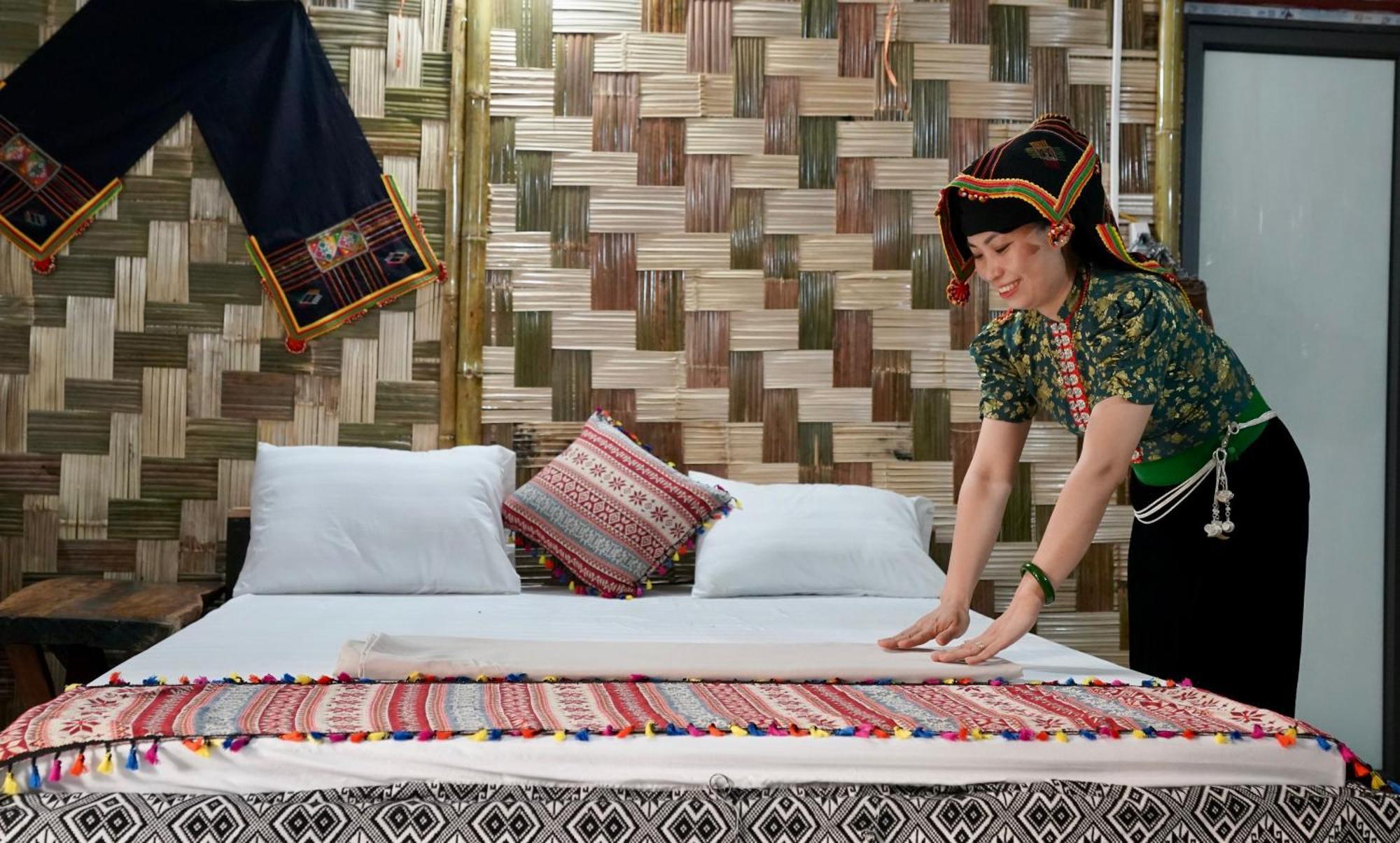 Minh Ngoc Homestay Dien Bien Phu Ban Him Lom ภายนอก รูปภาพ