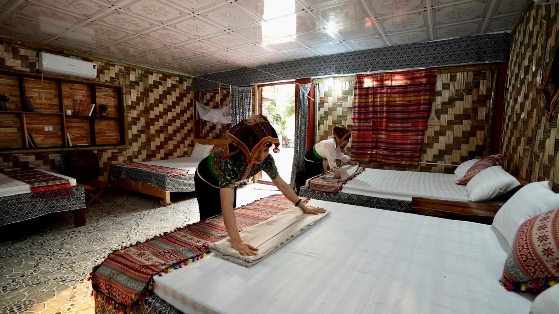 Minh Ngoc Homestay Dien Bien Phu Ban Him Lom ภายนอก รูปภาพ