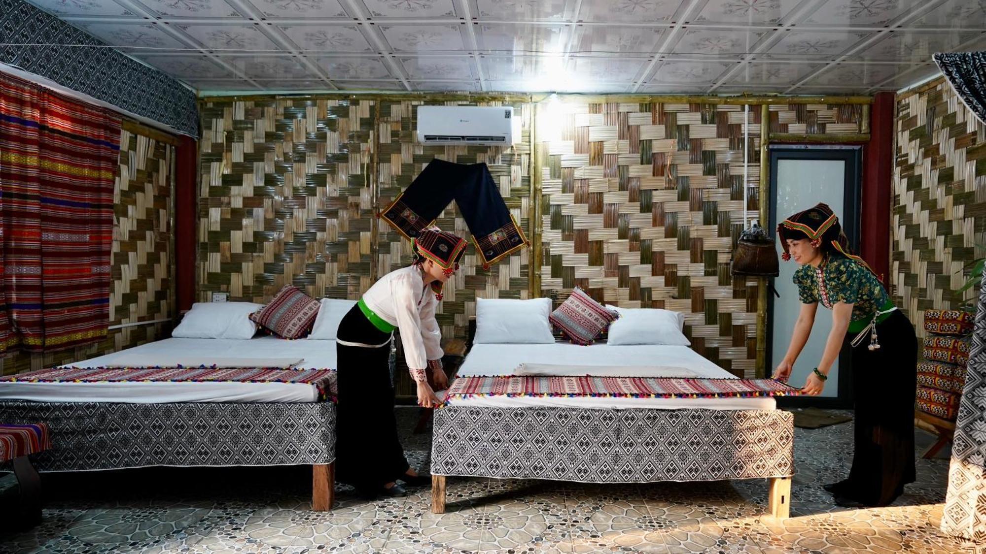 Minh Ngoc Homestay Dien Bien Phu Ban Him Lom ภายนอก รูปภาพ